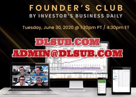 Product image of Investors Business Daily - Founders Club Seminars 2020 online trading course