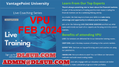 VantagePoint University Live Coaching Series