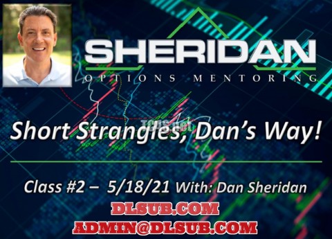 Dan Sheridan - Short Strangles for Monthly Income