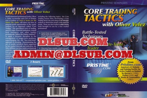 Oliver Velez Core Trading Tactics Battle Tested Techniques for the Intermediate Term Trader