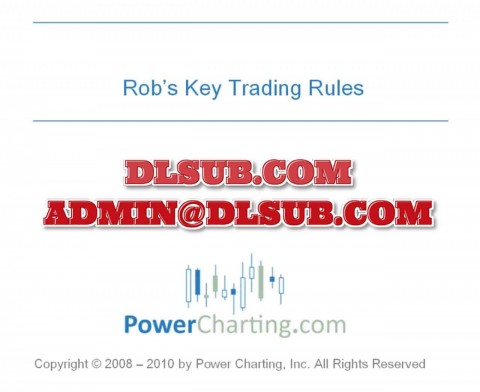 High-resolution cover artwork of Power Charting - Key Trading Rules for Survival digital course