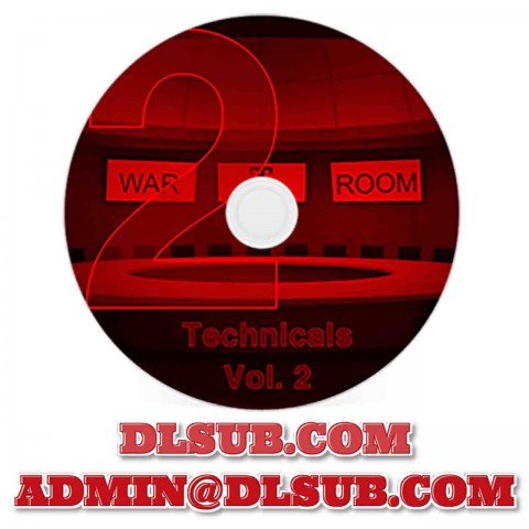 TrickTrades War Room Technicals Vol 2 branded promotional cover for online trading education