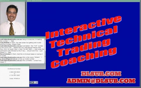 Optionetics - ITT Coaching Australia - Mark Barretto Class 2 2008 $1995