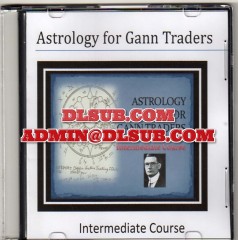High-resolution cover artwork of Olga Morales Astrology for Gann Traders Intermediate Course online course