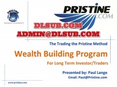 Pristine Trading University Pristine Wealth Building Program pristine.com