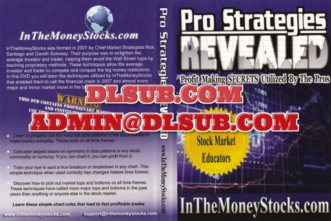 Screenshot of Pro Strategies Revealed platform box for online education, learning to execute high-probability trades with professional-level techniques