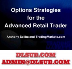 Sales page e-commerce display of Tony Saliba & Joe Corona Advanced Real World Options Strategies program
