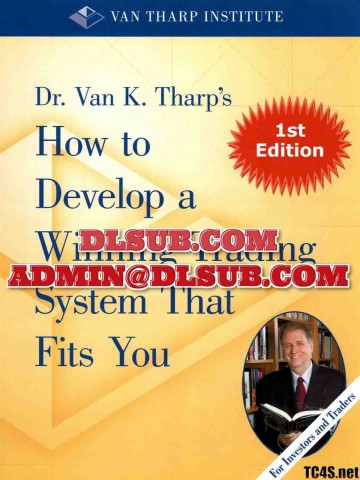 Professional cover image of Van Tharp How to Develop a Winning Trading System That Fits You digital course