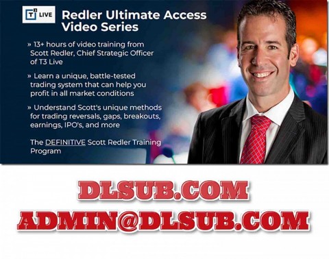 T3 Live – Redler Ultimate Access Video Series branded promotional cover for online education