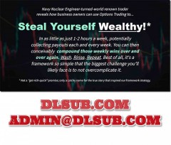 Low Stress Trading – Low Stress Options Program branded promotional cover for online education