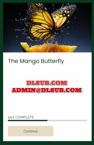 Dan Sheridan - The Mango Butterfly