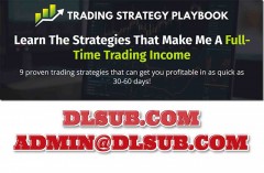 Desire To Trade – Trading Strategy Playbook course cover showing trading strategies